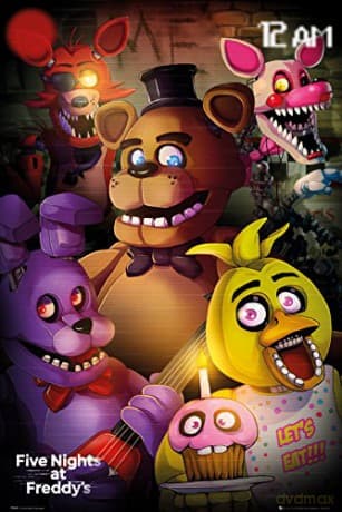 FIVE NIGHTS AT FREDDYS Group Plakat (91.5x61)