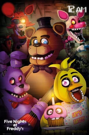 FIVE NIGHTS AT FREDDYS Group Plakat (91.5x61)