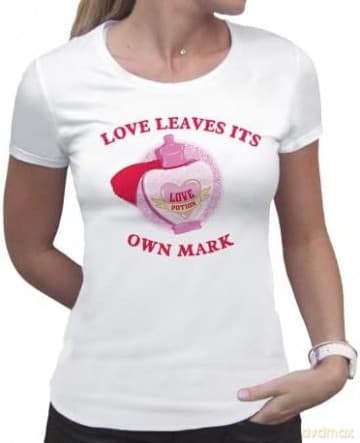 HARRY POTTER Eliksir Miłości T-shirt damski biały