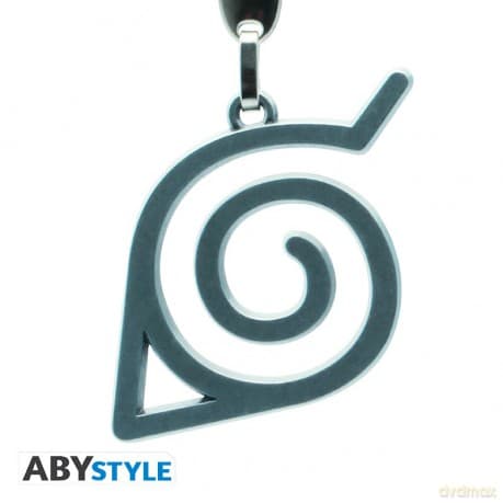 NARUTO SHIPPUDEN - Keychain 3D Konoha MADE IN FRANCE X2