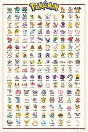 POKEMON - Kanto 151 - Poster (91.5x61)