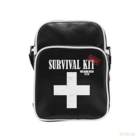 THE WALKING DEAD - Messenger Bag Survival kit- Vinyl Small