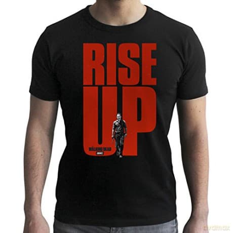 THE WALKING DEAD - T-shirt Rise UP man SS black - basic