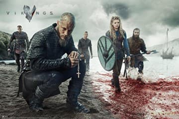VIKINGS Blood Landscape Plakat (91.5x61)