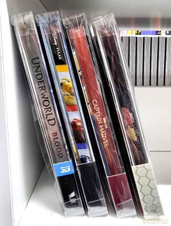 Opakowanie na steelbook (otwierane z boku)