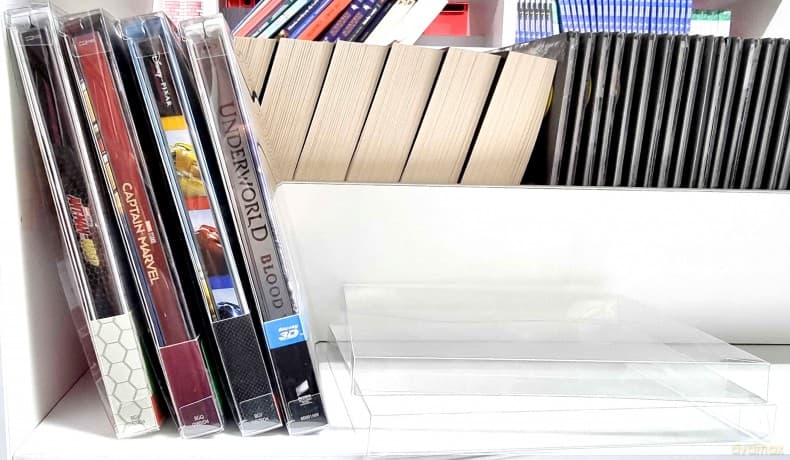 Opakowanie na steelbook (otwierane z boku)