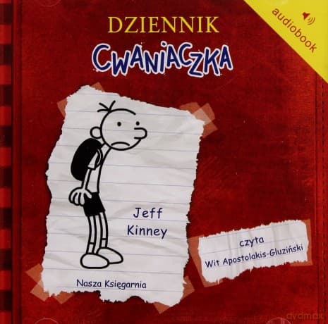 Dziennik Cwaniaczka (twarda) - Jeff Kinney [AUDIOBOOK] [CD]