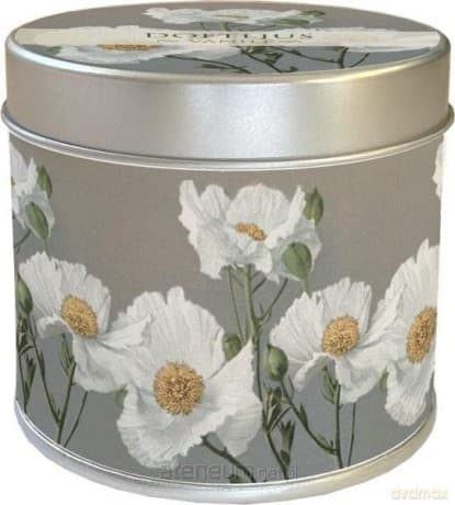 Zapachowa świeczka 166 - białe maki - waniliowa