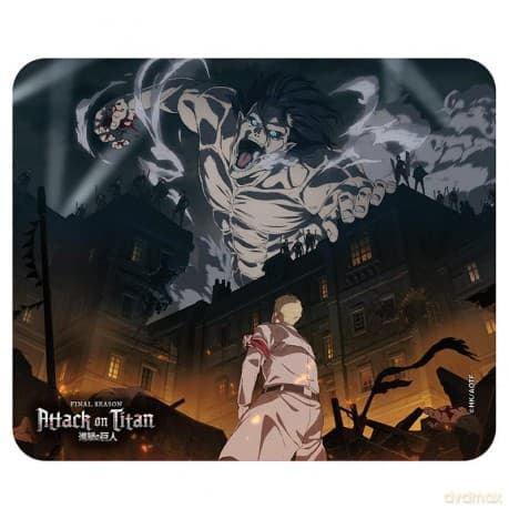ATTACK ON TITAN - Elastyczna podkładka pod myszkę - S4 Key art