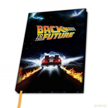 BACK TO THE FUTURE - A5 Notebook DeLorean
