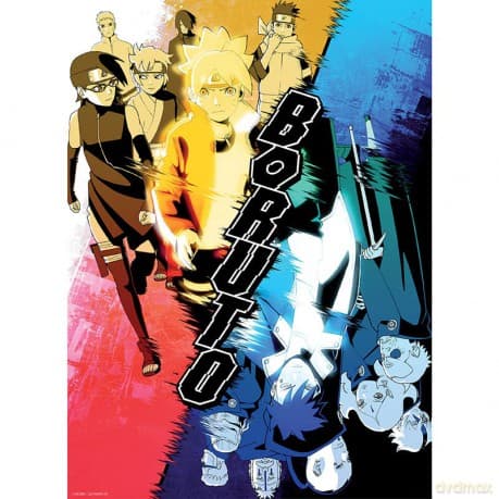 BORUTO - Poster Konoha vs. Kara (52x38)