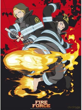 FIRE FORCE - Poster Shinra & Arthur (52x38)