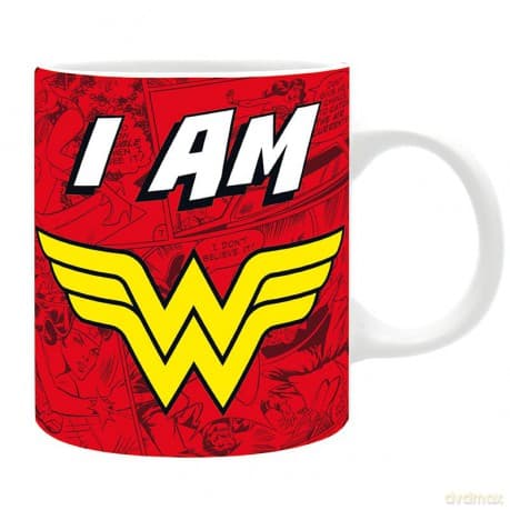 WONDER WOMAN - Kubek 320 ml - Family&Friends - I AM WONDERWAN