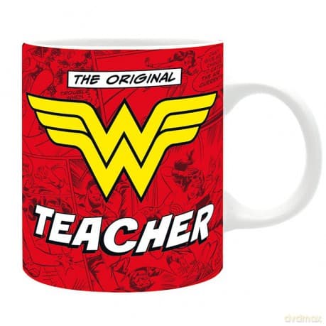WONDER WOMAN - Kubek 320 ml - THE ORIGINAL W TEACHER