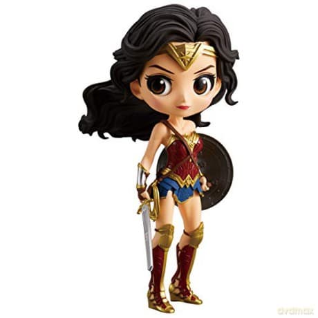 WONDER WOMAN - WONDER WOMAN Justice League Ver. - Q Posket - 14 cm