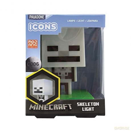 Minecraft Skeleton Icon Light / lampka Minecraft - szkielet
