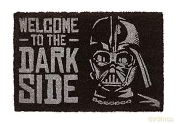 STAR WARS WELCOME TO THE DARK SIDE DOORMAT (60 x 40 cm) / wycieraczka pod drzwi Gwiezdne Wojny Welcome to the Dark side (60 x 40 cm) - E