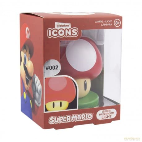Super Mario mushroom Icon Light / lampka Super Mario - Grzybek