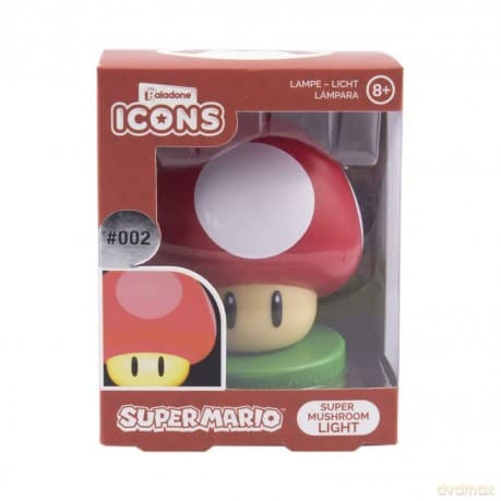 Super Mario mushroom Icon Light / lampka Super Mario - Grzybek