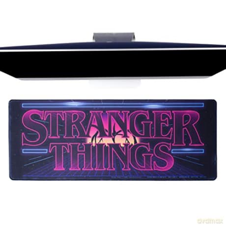 Stranger Things Arcade Logo Desk Mat desk mat - mousepad (80 x 30 cm) / mata na biurko - podkładka pod myszkę Stranger Things Arcade Logo