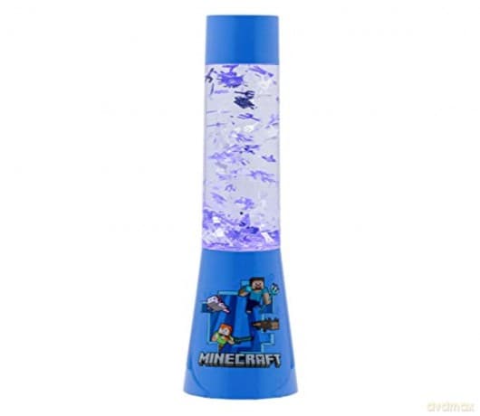 Minecraft Plastic Flow Lamp 33 cm / Lampka Minecraft ledowo-Ĺźelowa 33 cm