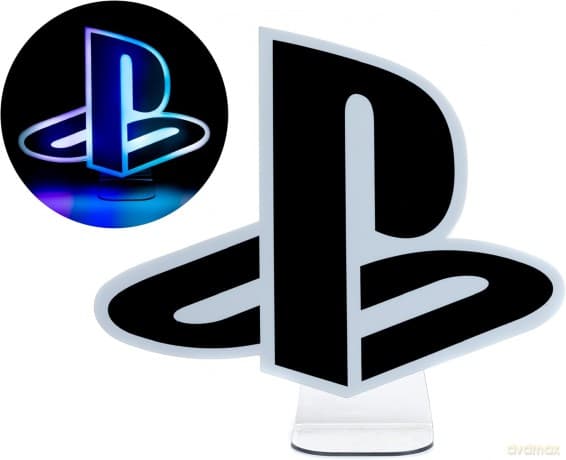 Playstation desktop / wall Logo Light (h: 24 cm) / lampka ścienna / biurkowa Playstaion - Logo (wysokość: 24 cm)