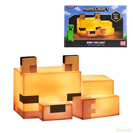 Minecraft Fox Light (high: 16 cm) / lampka Minecraft - lisek (wysokośÄ: 16 cm)
