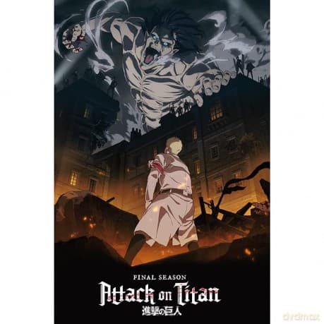 ATTACK ON TITAN - plakat S4 key art (91.5x61)