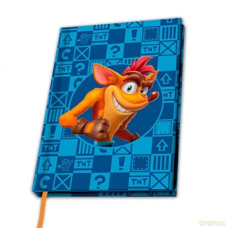 CRASH BANDICOOT - A5 Notebook Crash & Coco
