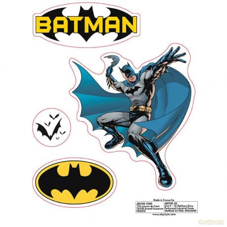 DC Comics - Stickers - 16x11 cm/ 2 sheets - Batman and Logo