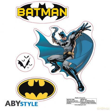 DC Comics - Stickers - 16x11 cm/ 2 sheets - Batman and Logo