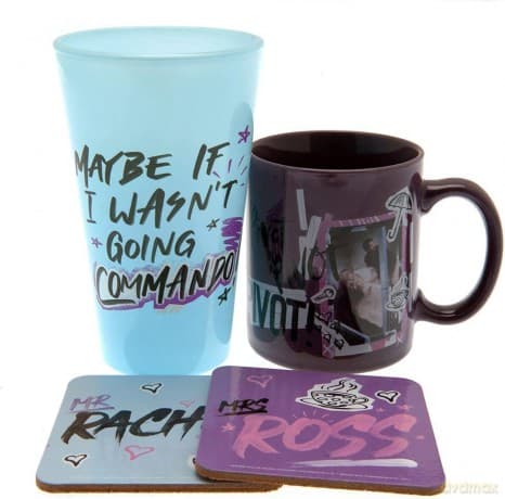 FRIENDS - Szklanka XXL + Kubek + 2 podkładki