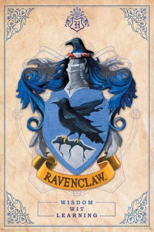 HARRY POTTER - plakat Ravenclaw (91.5x61)