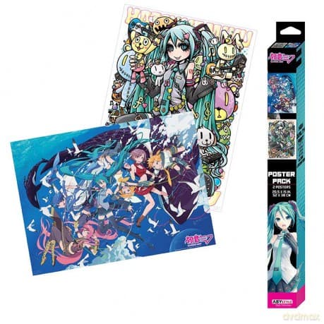 HATSUNE MIKU - Set 2 Chibi Posters - Series 2 (52x38)