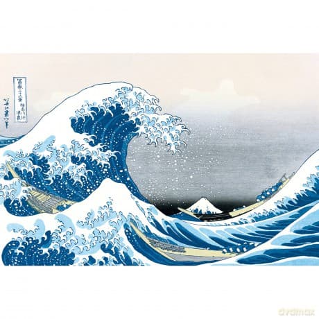 HOKUSAI - plakat Great Wave (91.5x61)