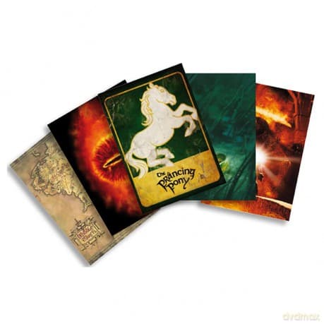 LORD OF THE RINGS - Postcards - Set 1 x5 (14,8x10,5)