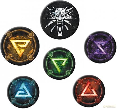 THE WITCHER - Badge Pack - Signs