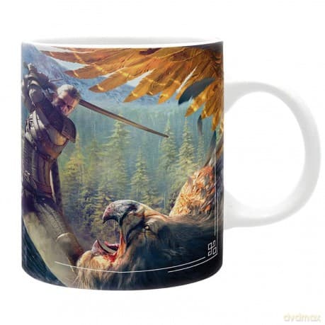 THE WITCHER - Kubek - 320 ml - Geralt and the Griffon