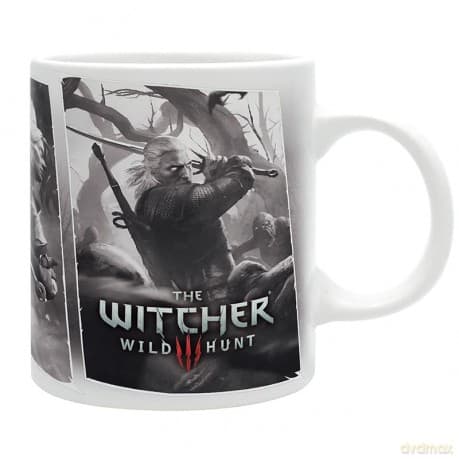 THE WITCHER - Kubek - 320 ml - Geralt, Ciri and Yennefer