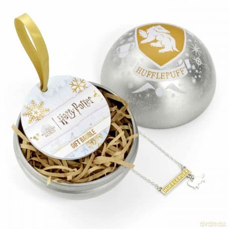 Harry Potter Hufflepuff Bauble With House Naszyjnik