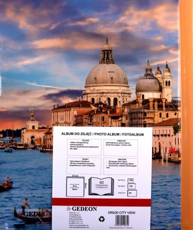 Fotoalbum samoprzylepny 25x29 cm beżowy