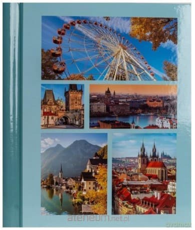 Fotoalbum samoprzylepny 25x29 cm niebieski