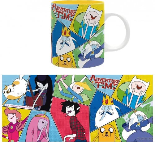 ADVENTURE TIME - Kubek - 320 ml - Characters Group