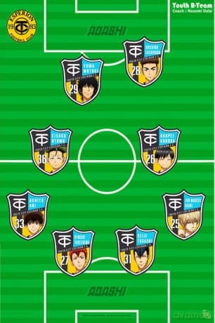 AO ASHI - Plakat Squad-B Formation (52x38)