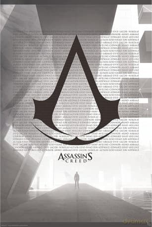 ASSASSINS CREED - Plakat Crest & Animus (91.5x61)