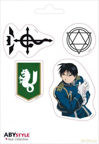 FULLMETAL ALCHEMIST - Naklejki - 16x11cm / 2 sheets - Alchemists