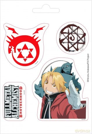 FULLMETAL ALCHEMIST - Naklejki - 16x11cm / 2 sheets - Alchemists