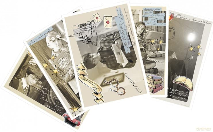 HARRY POTTER - Pocztówki - Zestaw 2 (14,8x10,5)