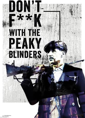 PEAKY BLINDERS - Plakat Dont F##k With (91.5x61)