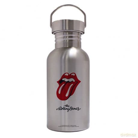 THE ROLLING STONES - Canteen Steel Bottle - Logo